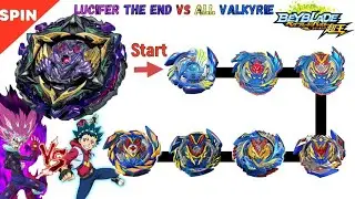 【Lucifer The End VS ALL Valkyrie】Beyblade Burst Sparking 베이블레이드 버스트 슈퍼킹 루시퍼 디엔드 VS 올 발키리 ベイブレードバースト