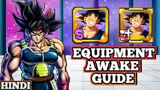 How To Awake Equipment | Dragon Ball Legends | Hindi