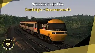 Eastleigh - Bournemouth | Train Simulator Classic | Cross Country HST
