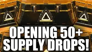 Advanced Warfare: Opening 50+ Advanced Supply Drops! Hunting NEW Weapons (M16/AK47/CEL-3)