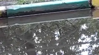 Яблоко в воду - Скоростная съемка - 18 августа 2012