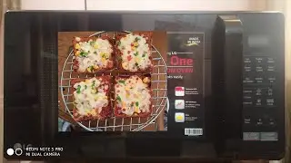 Bread pizza recipe | Quick and easy bread pizza recipe |  LG Microwave Grill & Convection mode