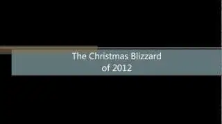 The Arkansas Christmas Blizzard of 2012