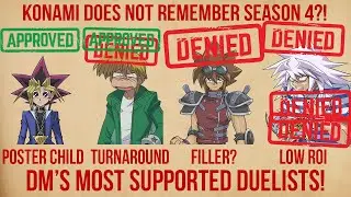 Yu-Gi-Oh! DM Top 10 Most Supported Characters! 5 Year Analysis