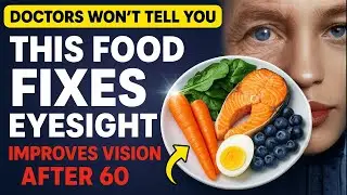 6 Best Natural Ways to Improve Eyesight After 60 | Heal Eyes from Fatigue, Dryness & Stress