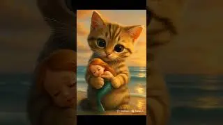 Rescuing a Baby Mermaid: A Heartfelt Cat Adventure! #gamtng #wgitachi #petchannel #gtastunts