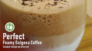 Foamy Dalgona Coffee - Simple Cheap & Easiest Recipe on Internet - Budget Cooking
