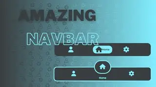Bottom NavBar With ONLY HTML + CSS