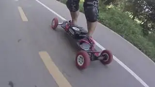 ESK8.kr Electric Mountainboard Trampa with 4WD HUB motor - 20Km Riding