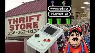 Hunting in thrift stores /kringloopwinkels (part 12) for video games,  dvd's, comics and board games
