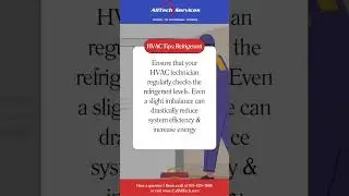 ❄️Tip: Keep Your Refrigerant Levels in Check! #hvac #hvactips #hvacsolutions  #refrigerant