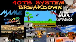 MAME Arcade & Sega Model 2 Dual Aimtrak Light Guns Gameplay