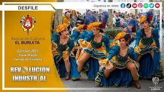 BURLETA ARLEQUÍN DE ORO 2023 – Plaza Mayor Campo de Criptana 🎭🎩🏭🔩⚙️