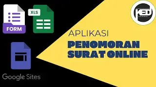 Aplikasi Penomoran Surat Otomatis Online dengan Menggunakan Fitur Google Site