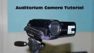 Auditorium Camera Tutorial