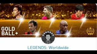 THUNDER Black Ball Trick LEGENDS Worldwide Gold Ball + 24 Hours PES 2019 Mobile