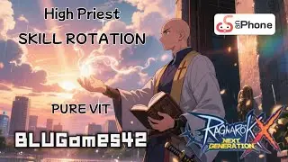 ROX Global | Руководство по сборке верховного жреца | Ротация навыков HP для книги Pure VIT 🔄✨🛡️🌟...