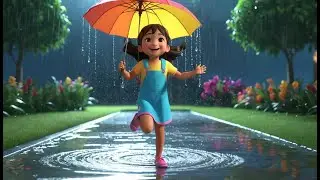 Splish and Splash, Sparkling Like a Jellybean! | Fun Water Adventure Song for Kids | Splash Rhyme