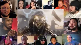 Everybody React to Godfall &ndash; Cinematic Intro: The Fall | PS5 (MASHUP)