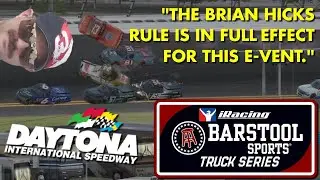 Bottom Split presents: The Barstool iRacing Truck Series - Brian Hicks Overcomes Adversity