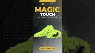 Ultimate Cleaning Comfort: Carcarez Magic Touch Chenille Wash Mitt (Pack of 2)