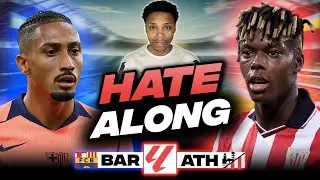 Barcelona vs Athletic Bilbao LIVE | LALIGA Watch Along & Match Reaction