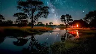 🌿 Deep Sleep with Frog and Cricket Sounds | Natural Ambience for Health & Inner Peace🌿