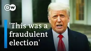 Trump, Biden give contrasting speeches after storming of US Capital | DW News