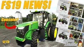 FACTSHEET FRIDAY & New JOHN DEERE coming to CONSOLE? Farming simulator 19 news