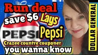 Dollar General couponing deals & Glitches Pepsi double dip low oop