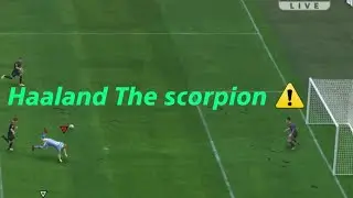 EA SPORTS FC 24_  Haaland try scorpion kick💀💀