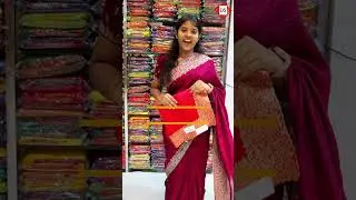 😍💫Panvel Saree Market | Saree Wholesaler | Latest Collection | Dwarkadas Shamkumar Old Panvel✨🛍️