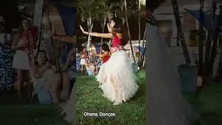 Ohana Dan&ccedil;as no luau das Sereias do Canto. #hula #ohanadancas