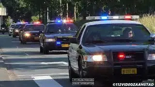 US Police in Amsterdam Code 3 - KinderBeestFeest 2024 VIP
