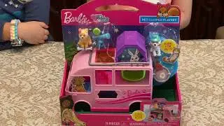 Barbie Pet Camper Unboxing! 🚙