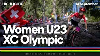 Women U23 XCO Highlights | 2025 UCI Mountain Bike World Championships | Tissot