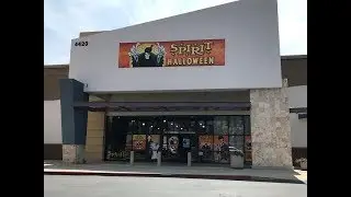 Spirit 2018 Halloween Store Tour, Ontario Parkway, in Ontario, California