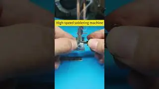 High speed soldering machine #solderingmachine