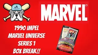 1990 Marvel Universe Box Break! Looking For Stan Lee 10's!