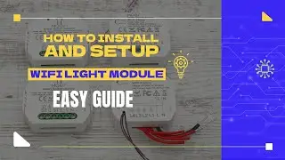 WiFi Light Module Installation! Automate you lights!