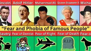 Famous People and Their Phobias: Surprising Fears Revealed