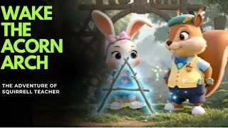 Squirrel School | Letter A Adventure: Wake the Acorn Arch! | ABC Phonics
