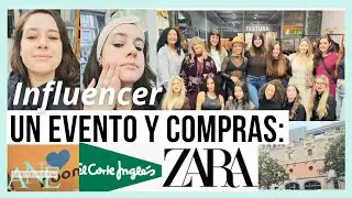 DIA EVENTO💃 ME INVITAN Influencers + COMPRAS: ZARA + EL CORTE INGLES. BILBAO. LOS RETOS DE ANE VLOGS