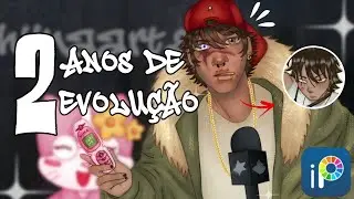 ⋆˚꩜｡2 anos de evolução!!🫧 || desenhe comigo!! || IbisPaint 🎨✨️