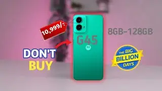 Moto G45 5G Long Time Review - Motorola G45 Flipkart Big Billion Day Sale 