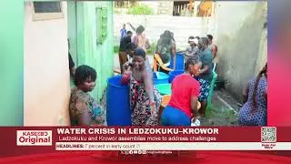 TESHIE WATER SHORTAGE: LEDZOKUKU MCE, ISRAEL ADJETEY OTCHWEMAH MOVE TO ADDRESS CHALLENGES