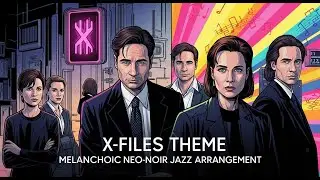 The X-Files Theme Reimagined | Dark Jazz Ambient