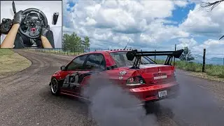 Sean's Mitsubishi Lancer Evo (Tokyo Drift) | Forza Horizon 5 | Logitech G29 Steering Wheel