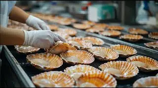 Scallop Farming And Processing In A Large Ocean Area Brings Profits To Farmers