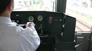 井の頭線 突然のATC停止信号で非常ブレーキ作動からの、急行渋谷行きが永福町駅4番線到着